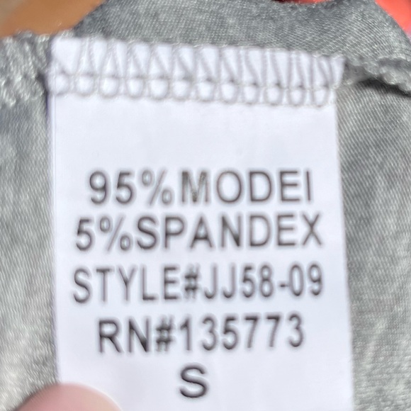 NWT Olivaceous cap sleeve Jogger jumpsuit, gray, Sz XS/Small - Picture 7 of 8